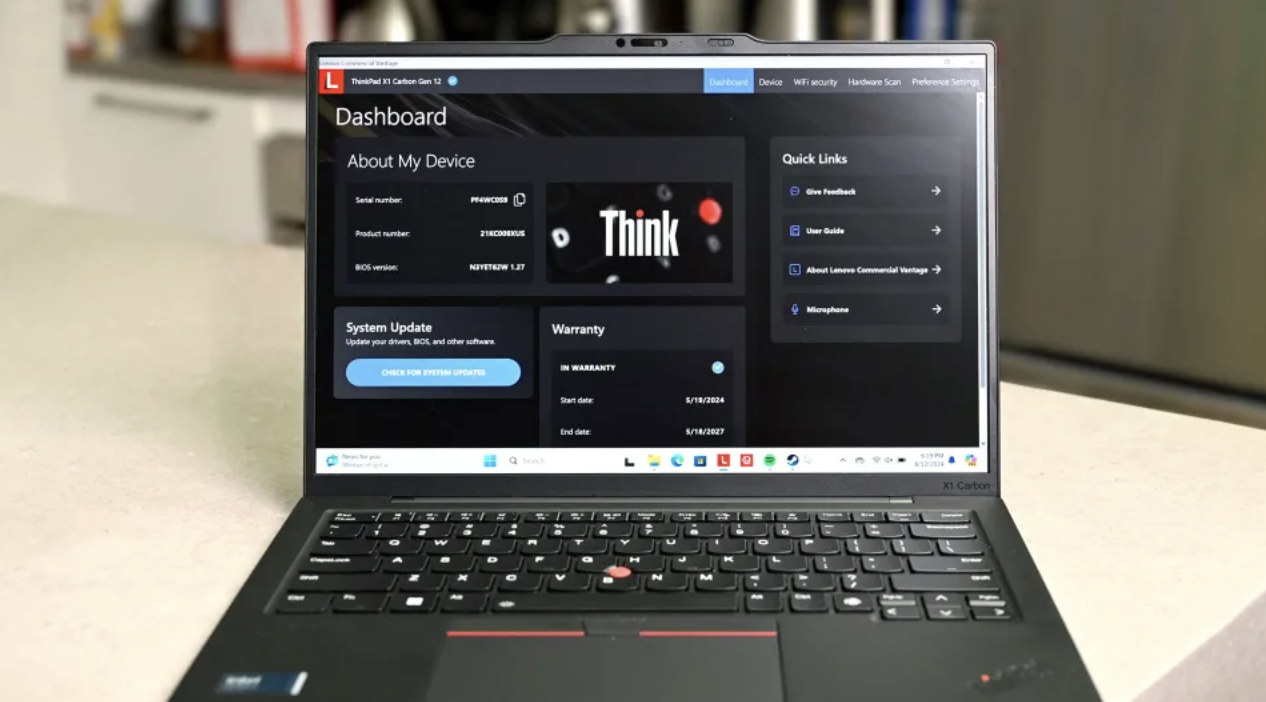 Lenovo ThinkPad X1 Carbon Gen 12: The Best Choice for Professionals in 2024